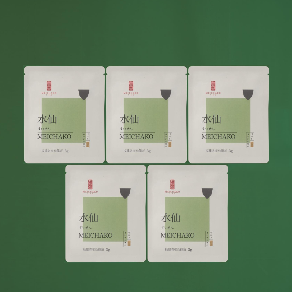 【清香型】武夷岩茶　水仙　ドリップバッグ 3g×5個セット